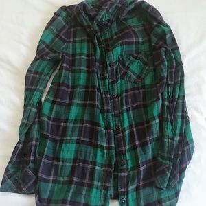 Green B.P. Flannel